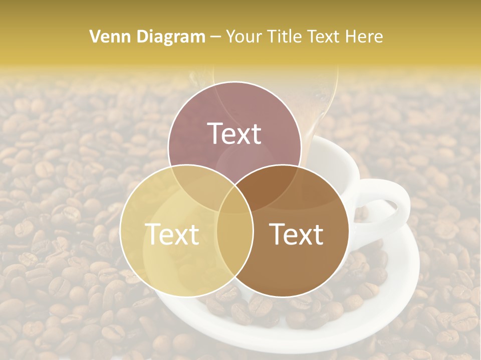 Caffeine Cup Coffee PowerPoint Template