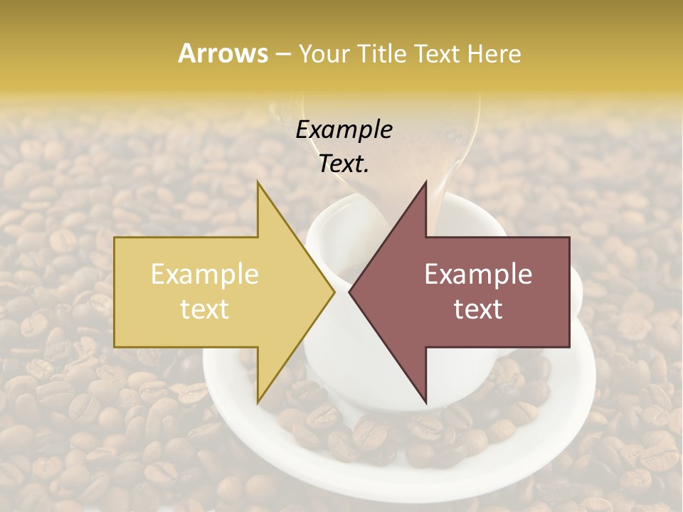 Caffeine Cup Coffee PowerPoint Template