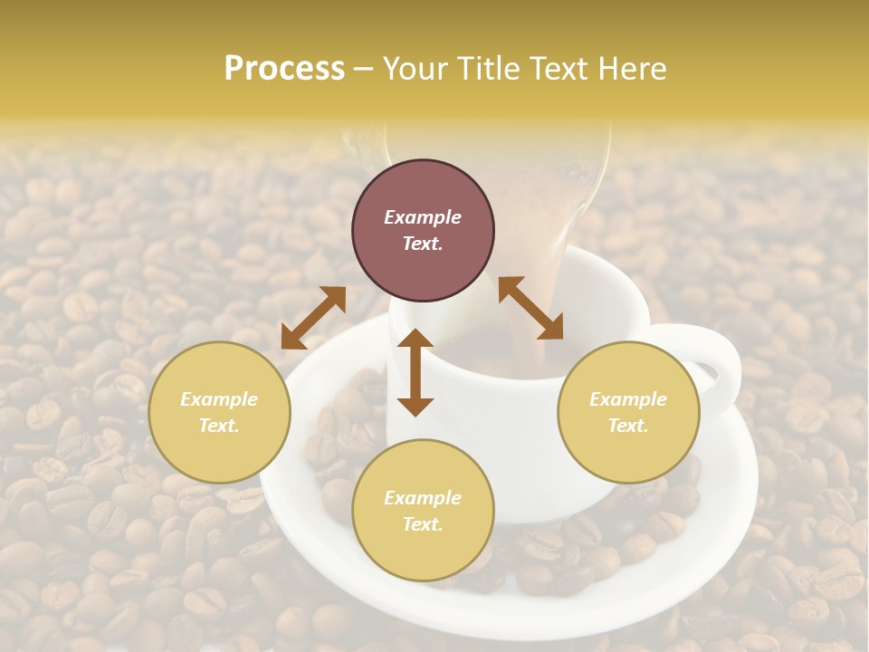 Caffeine Cup Coffee PowerPoint Template