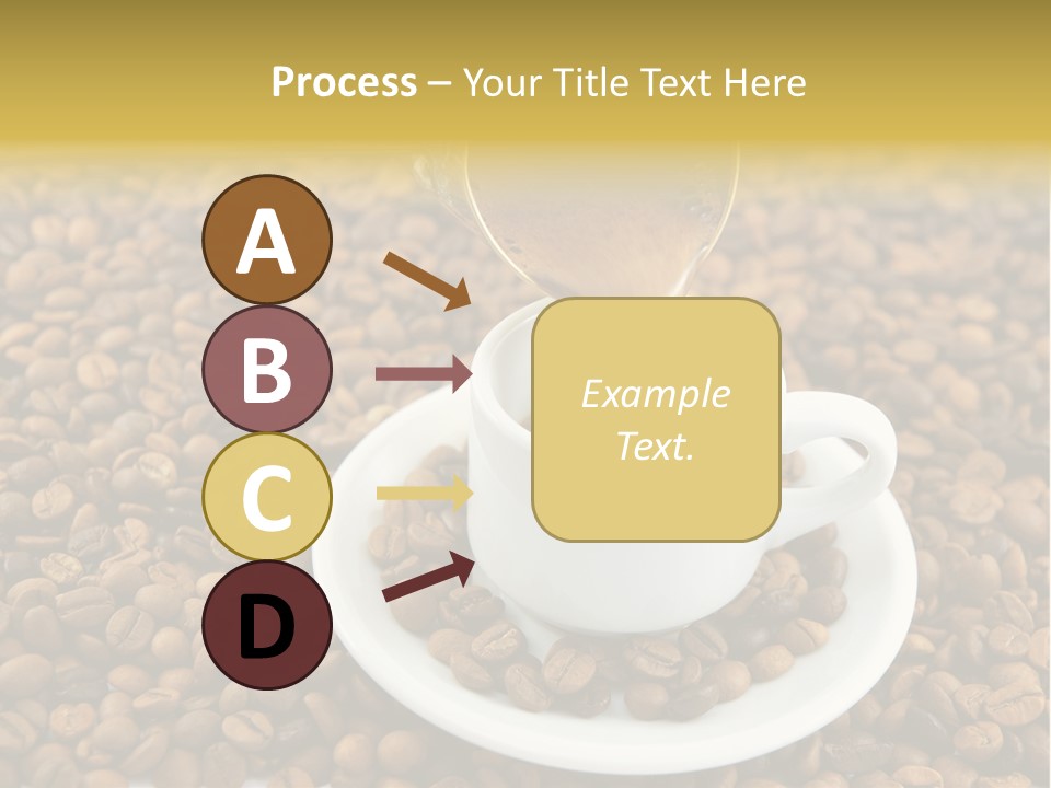 Caffeine Cup Coffee PowerPoint Template