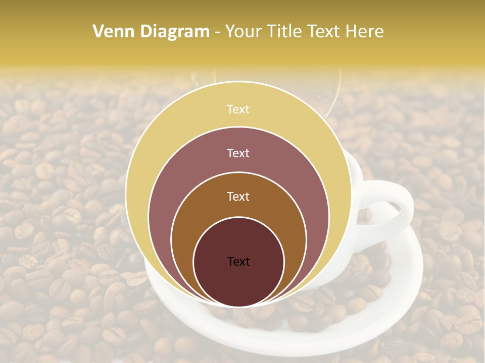 Caffeine Cup Coffee PowerPoint Template