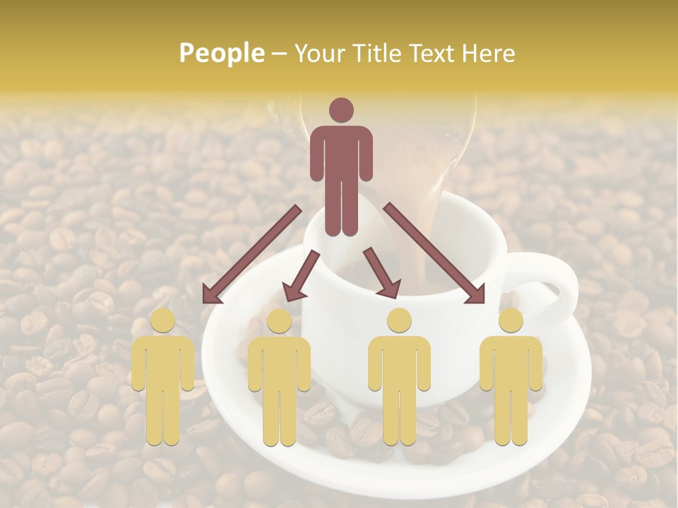 Caffeine Cup Coffee PowerPoint Template