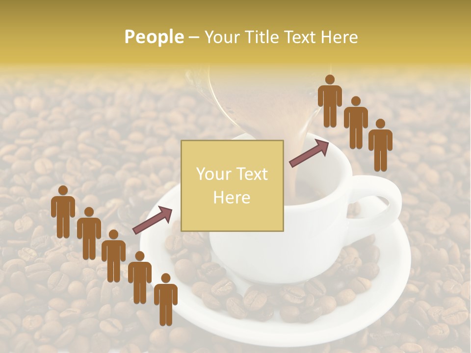 Caffeine Cup Coffee PowerPoint Template