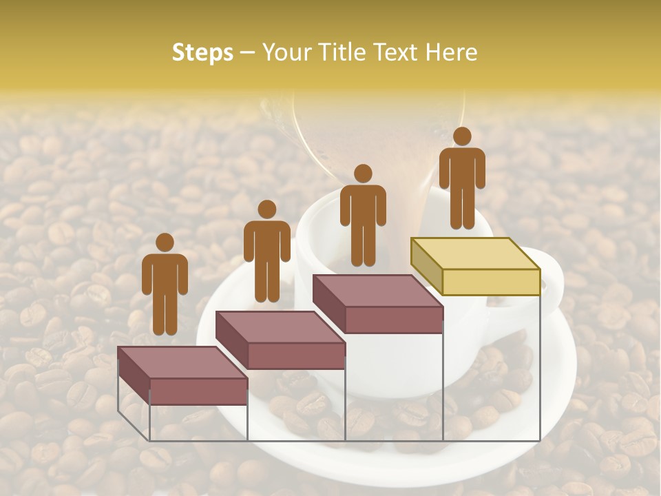 Caffeine Cup Coffee PowerPoint Template