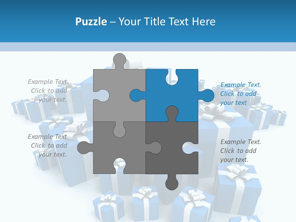 Group Package White PowerPoint Template