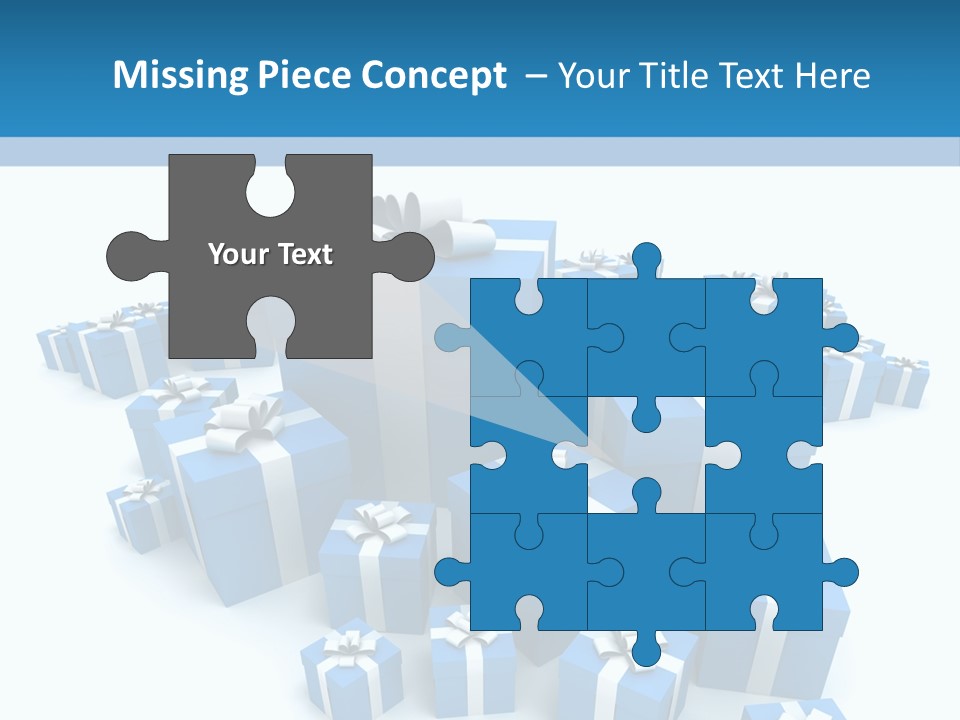 Group Package White PowerPoint Template