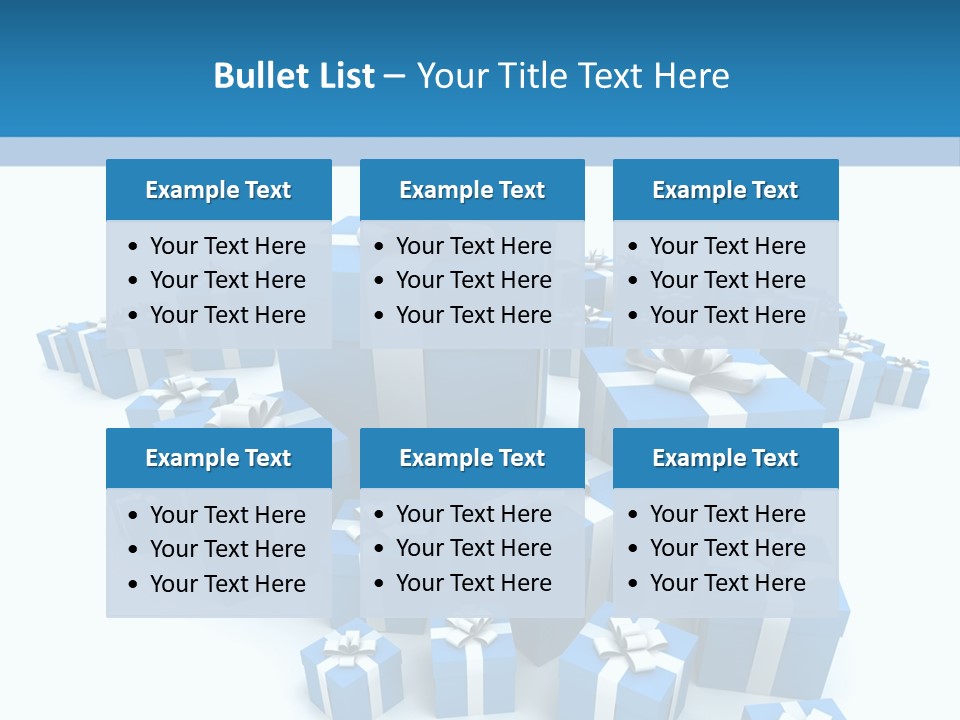 Group Package White PowerPoint Template