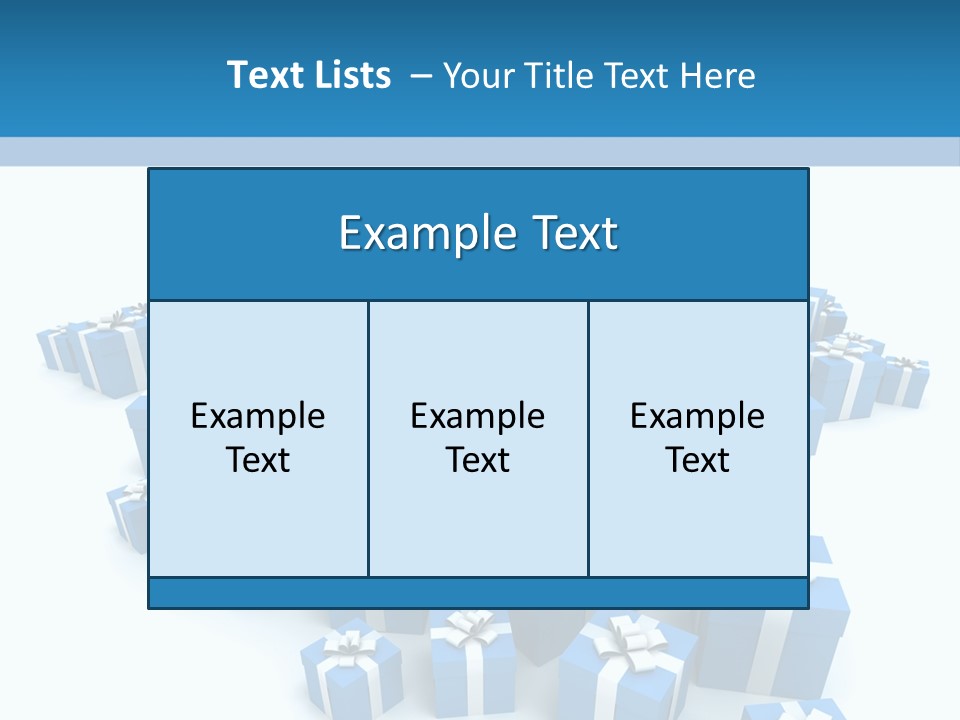 Group Package White PowerPoint Template