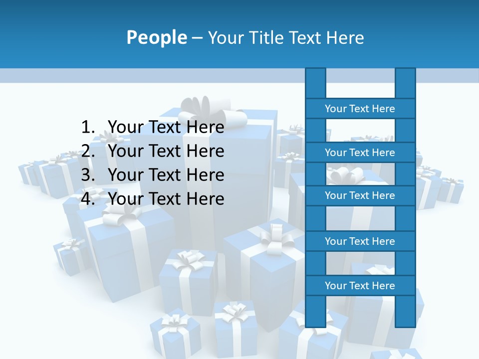 Group Package White PowerPoint Template