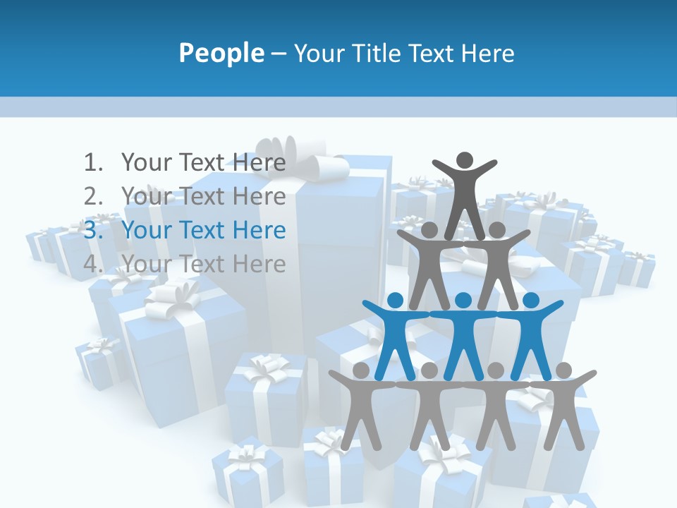 Group Package White PowerPoint Template