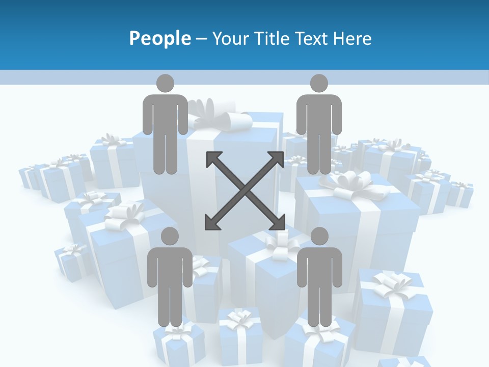 Group Package White PowerPoint Template