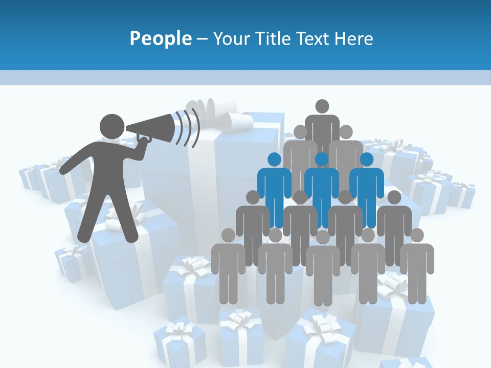 Group Package White PowerPoint Template