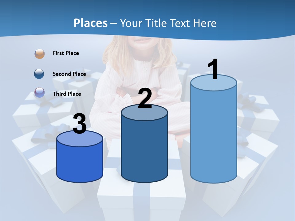 Nightie Nightdress Smile PowerPoint Template