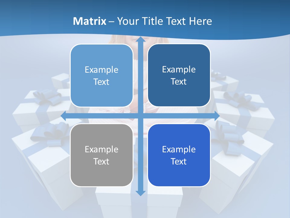 Nightie Nightdress Smile PowerPoint Template