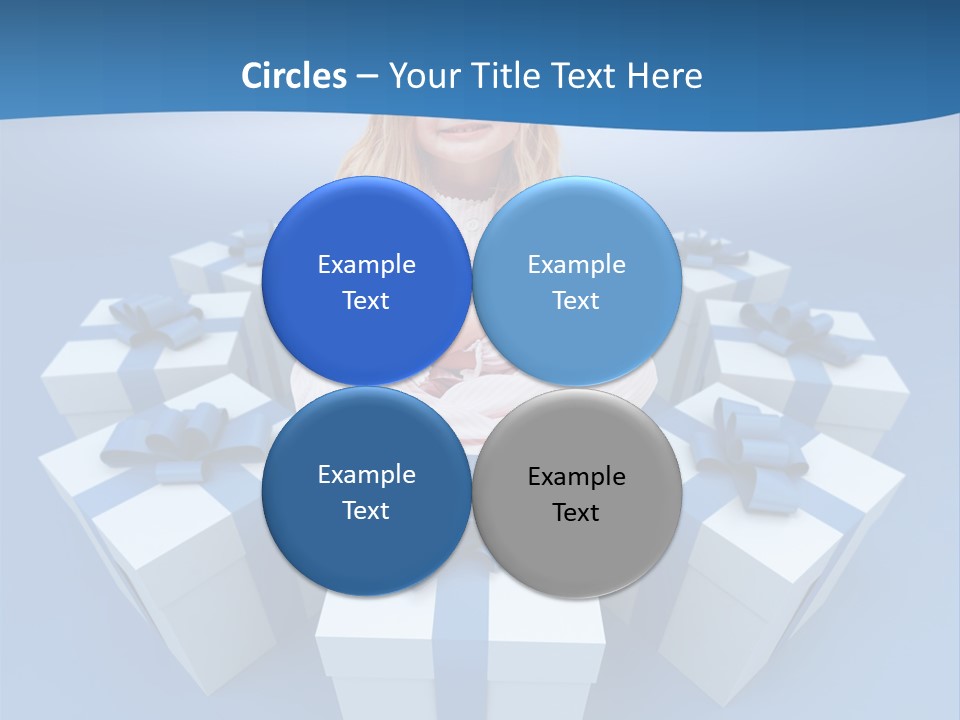 Nightie Nightdress Smile PowerPoint Template