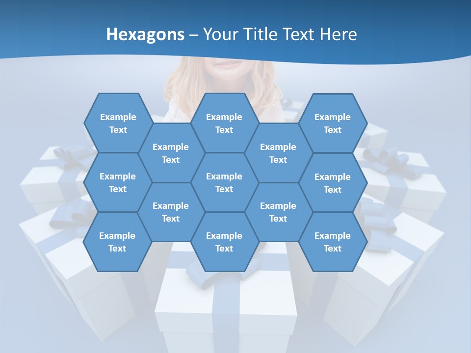 Nightie Nightdress Smile PowerPoint Template