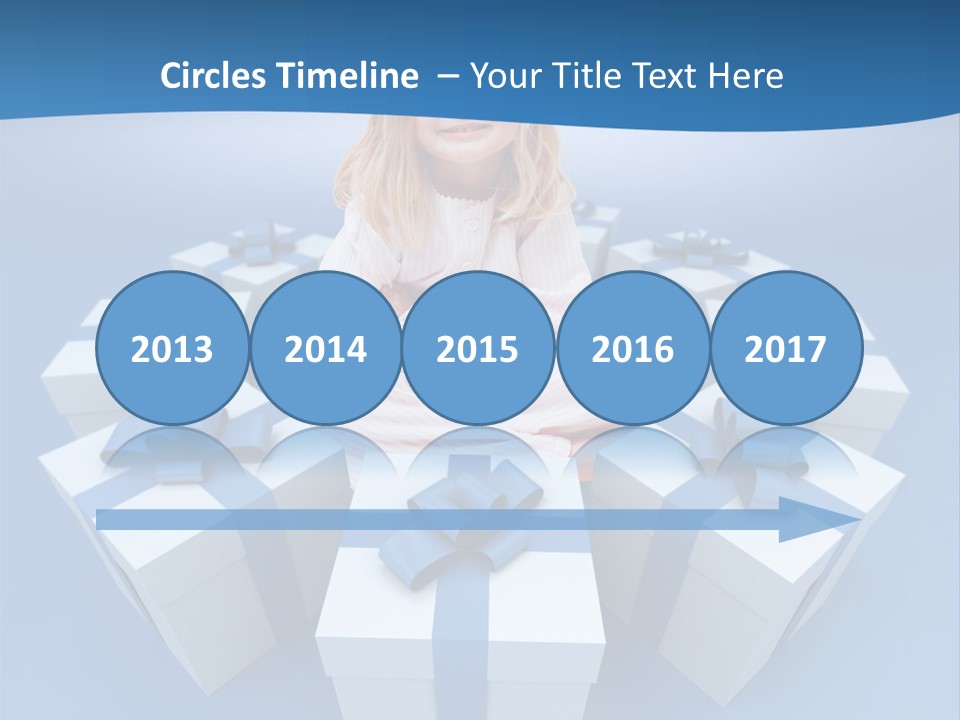 Nightie Nightdress Smile PowerPoint Template