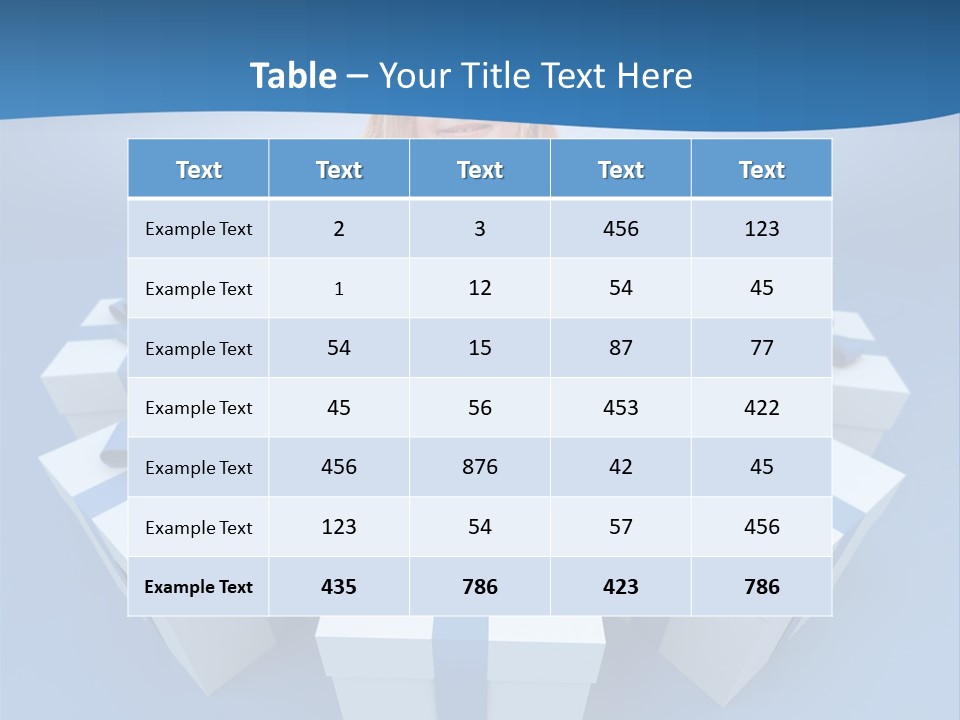 Nightie Nightdress Smile PowerPoint Template