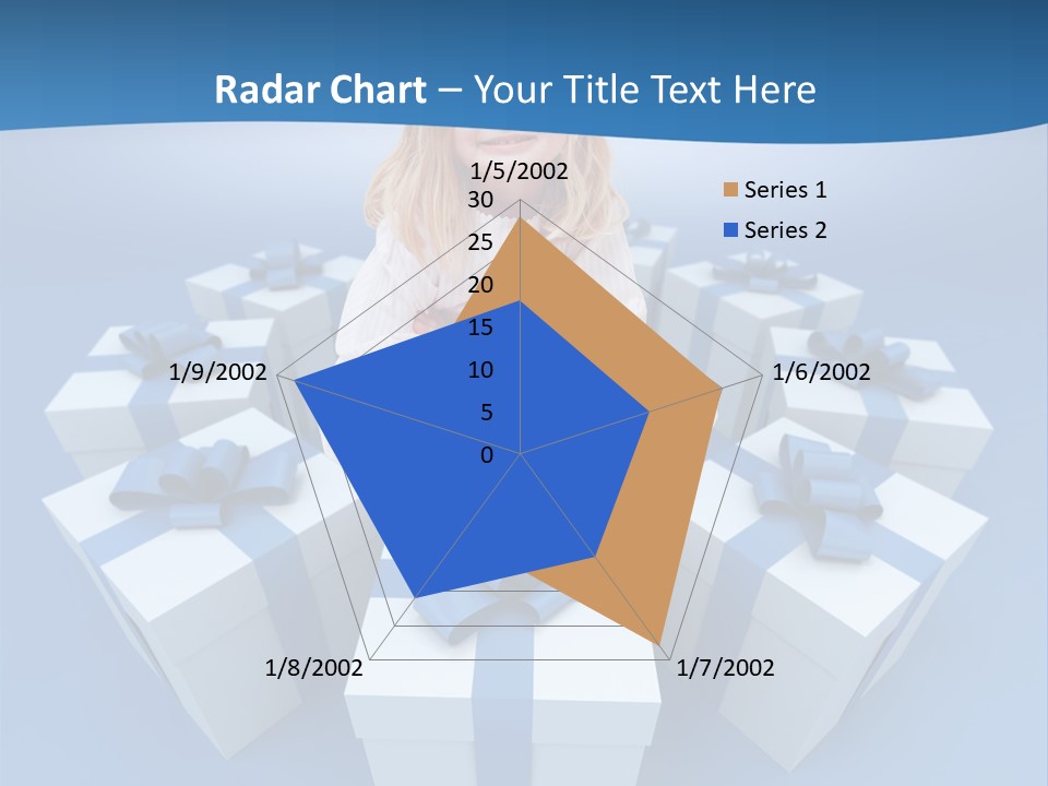 Nightie Nightdress Smile PowerPoint Template