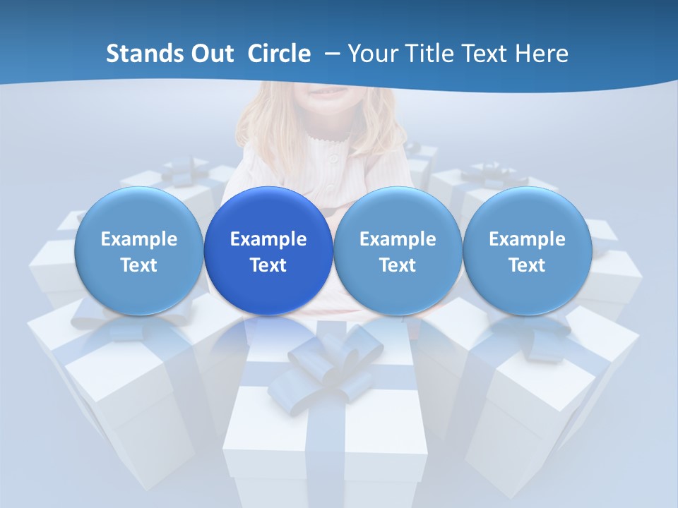 Nightie Nightdress Smile PowerPoint Template