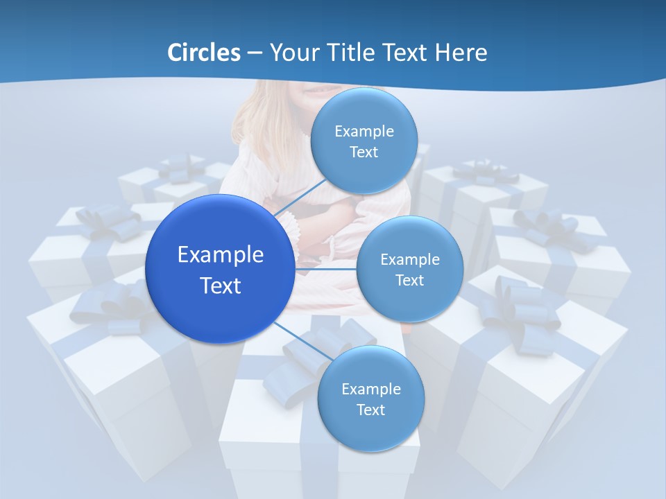 Nightie Nightdress Smile PowerPoint Template