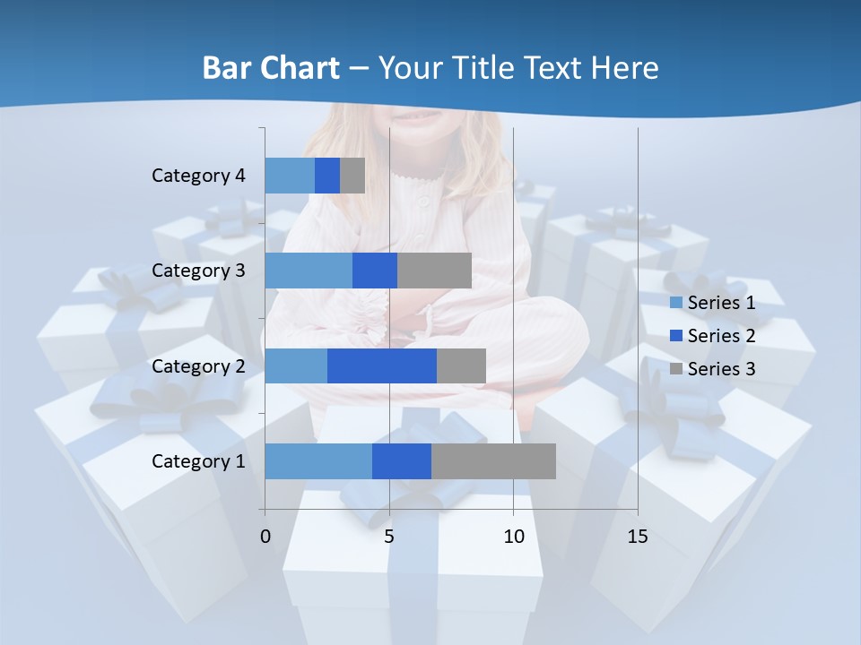 Nightie Nightdress Smile PowerPoint Template