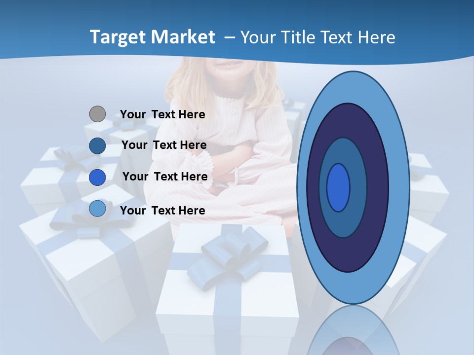 Nightie Nightdress Smile PowerPoint Template