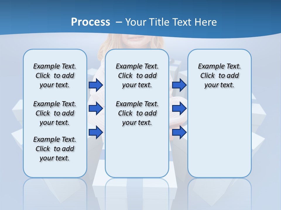 Nightie Nightdress Smile PowerPoint Template