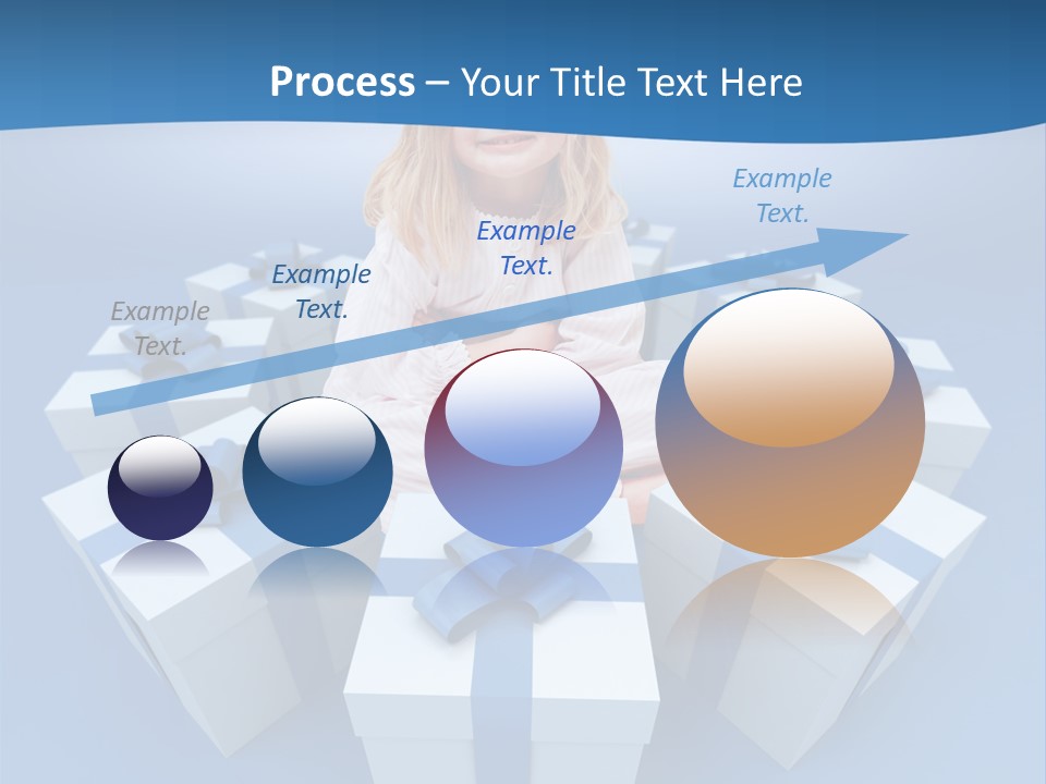 Nightie Nightdress Smile PowerPoint Template