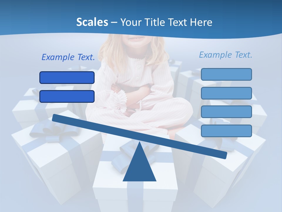 Nightie Nightdress Smile PowerPoint Template