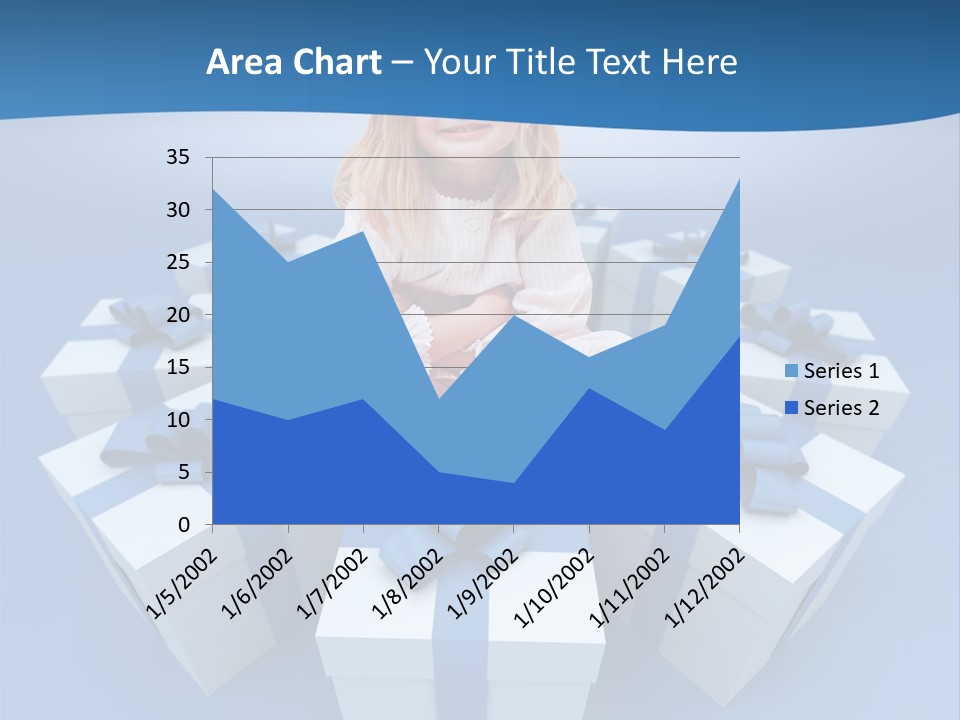 Nightie Nightdress Smile PowerPoint Template