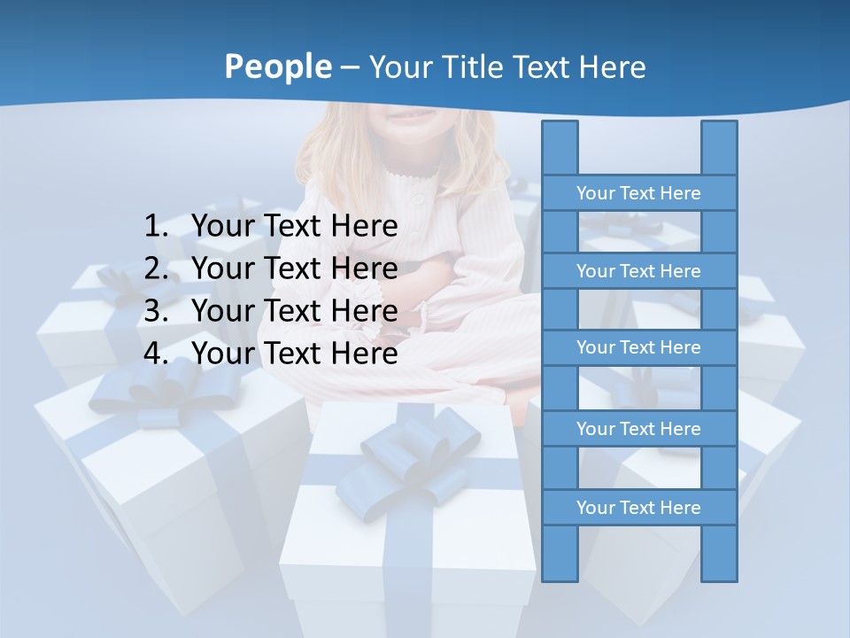 Nightie Nightdress Smile PowerPoint Template