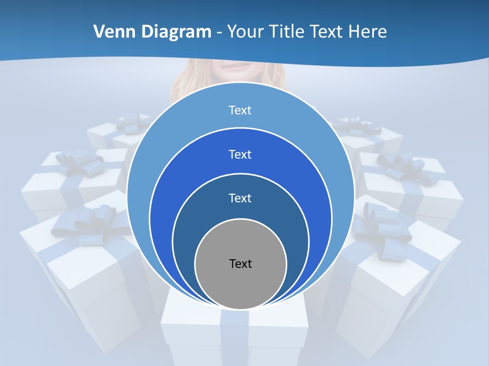 Nightie Nightdress Smile PowerPoint Template