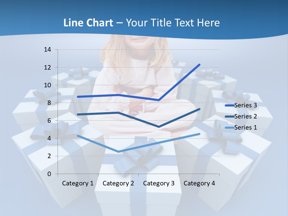 Nightie Nightdress Smile PowerPoint Template