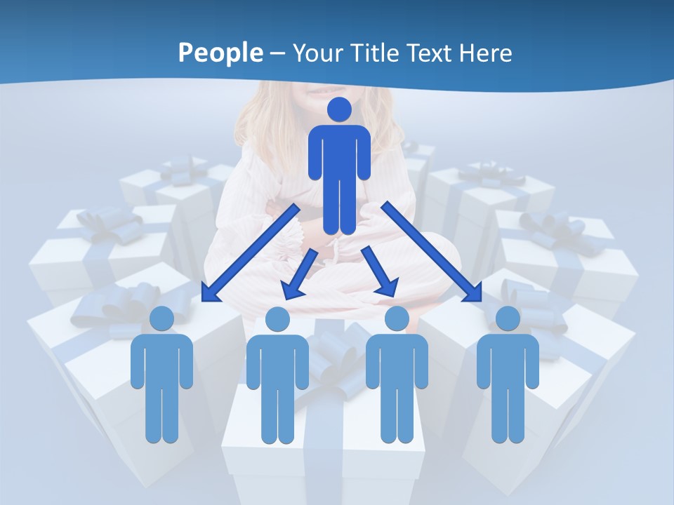 Nightie Nightdress Smile PowerPoint Template