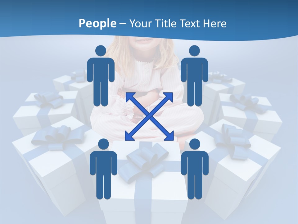 Nightie Nightdress Smile PowerPoint Template