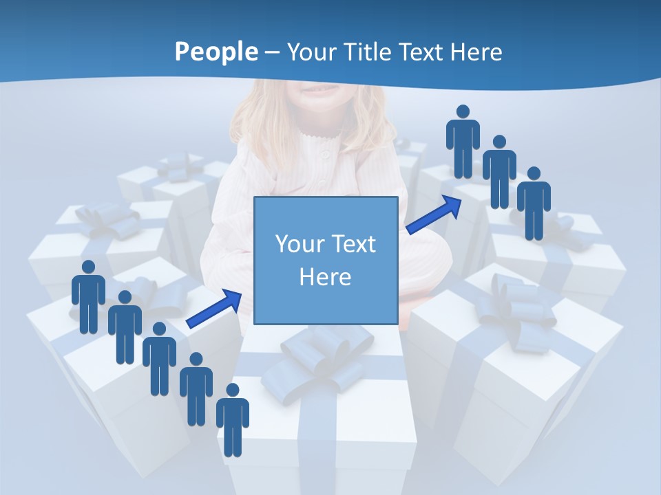 Nightie Nightdress Smile PowerPoint Template