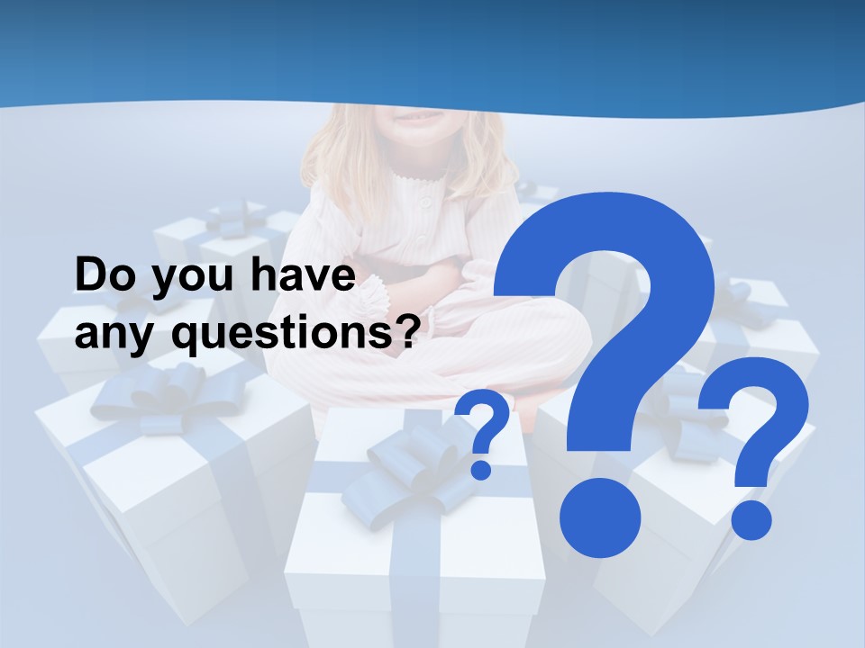 Nightie Nightdress Smile PowerPoint Template