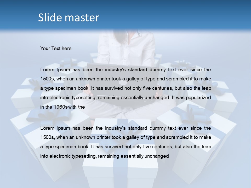 Online Caucasian Buy PowerPoint Template