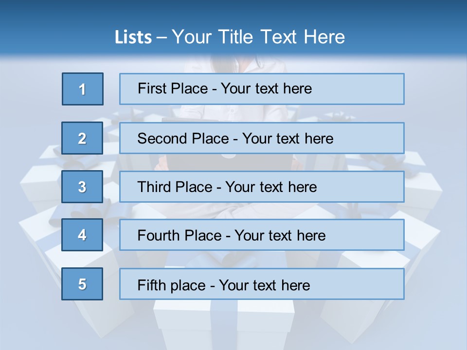 Online Caucasian Buy PowerPoint Template