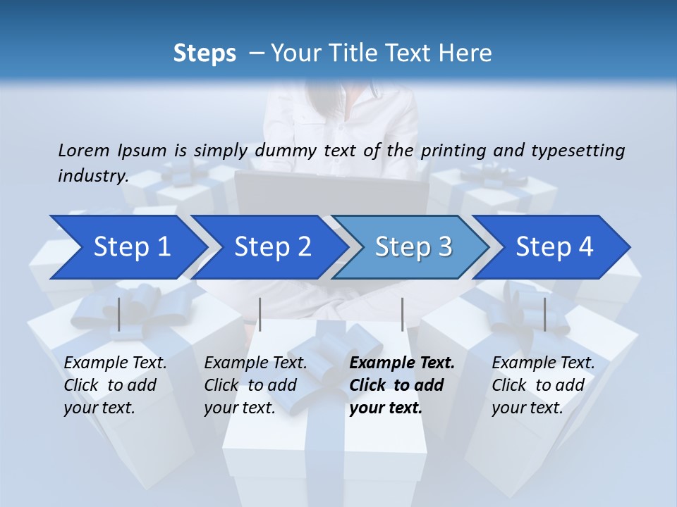 Online Caucasian Buy PowerPoint Template