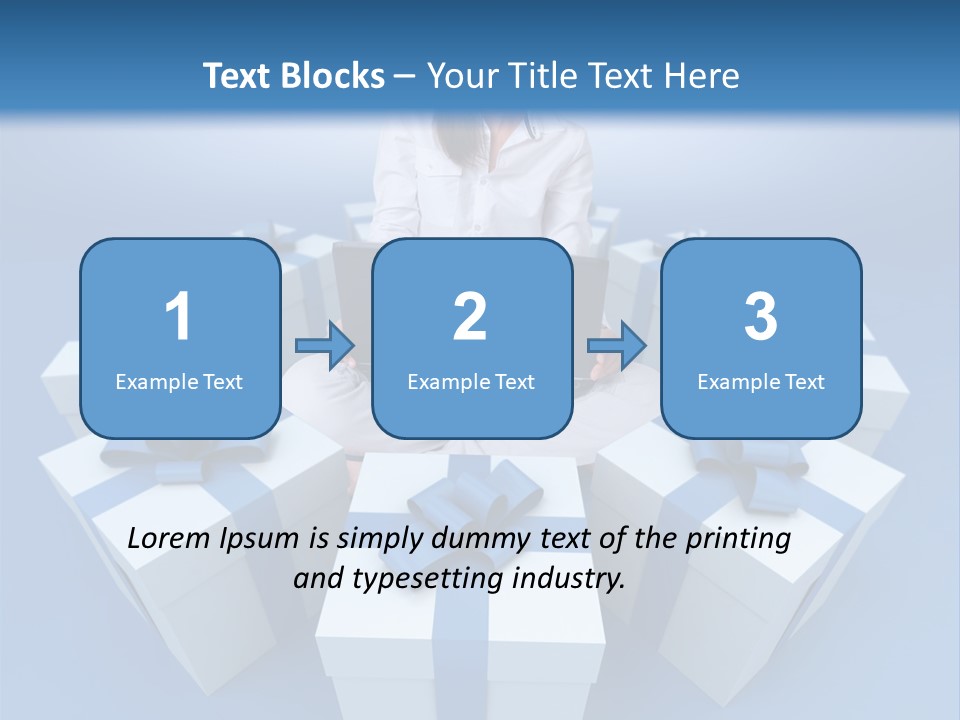 Online Caucasian Buy PowerPoint Template