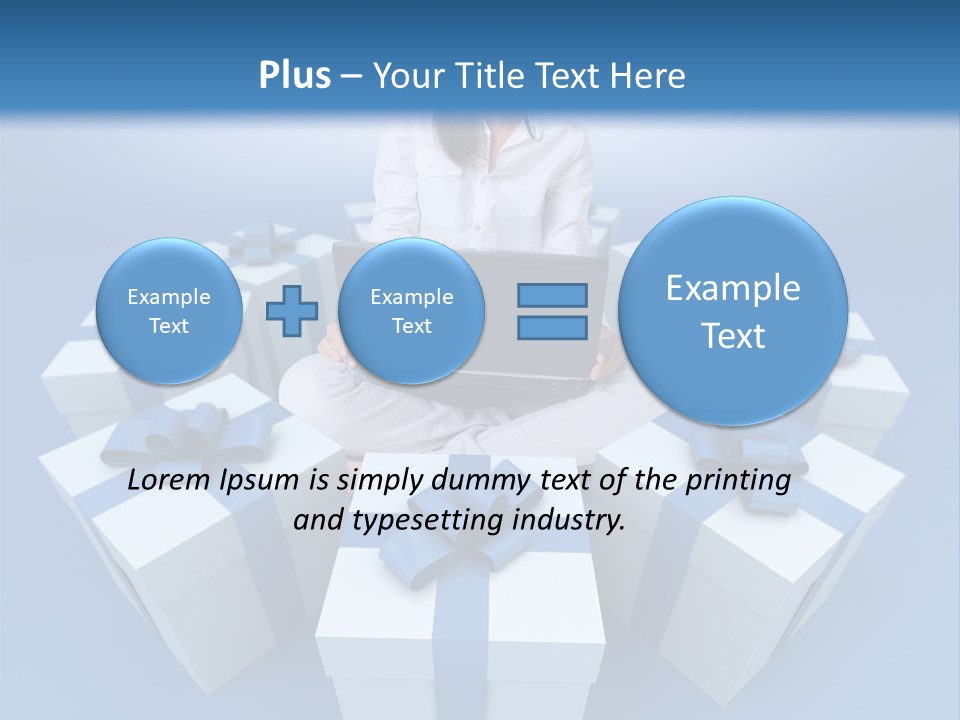 Online Caucasian Buy PowerPoint Template