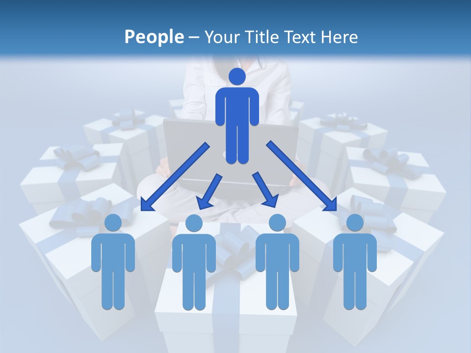 Online Caucasian Buy PowerPoint Template