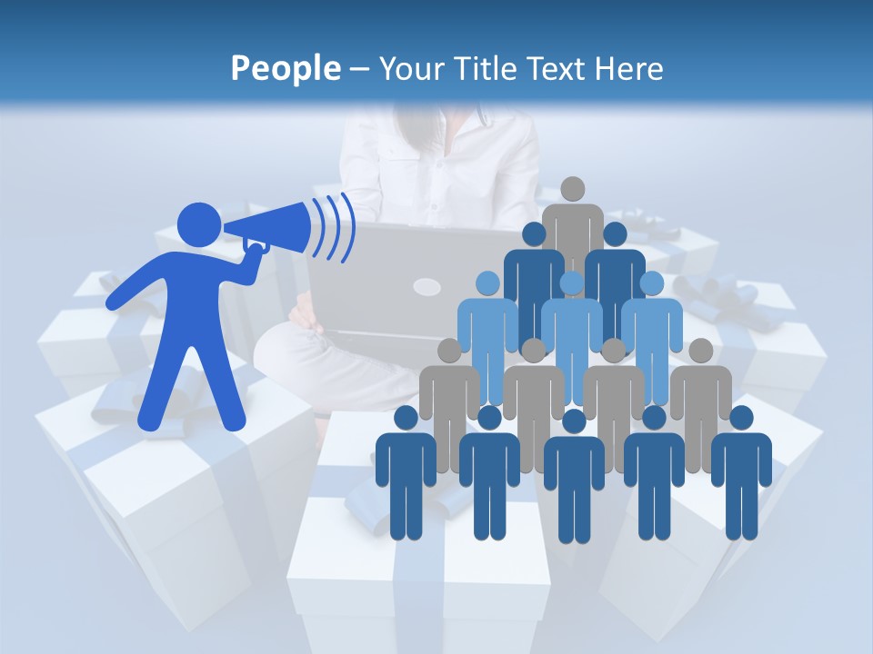 Online Caucasian Buy PowerPoint Template