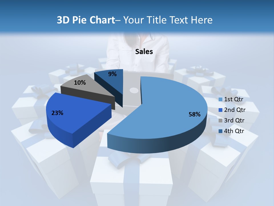 Online Caucasian Buy PowerPoint Template