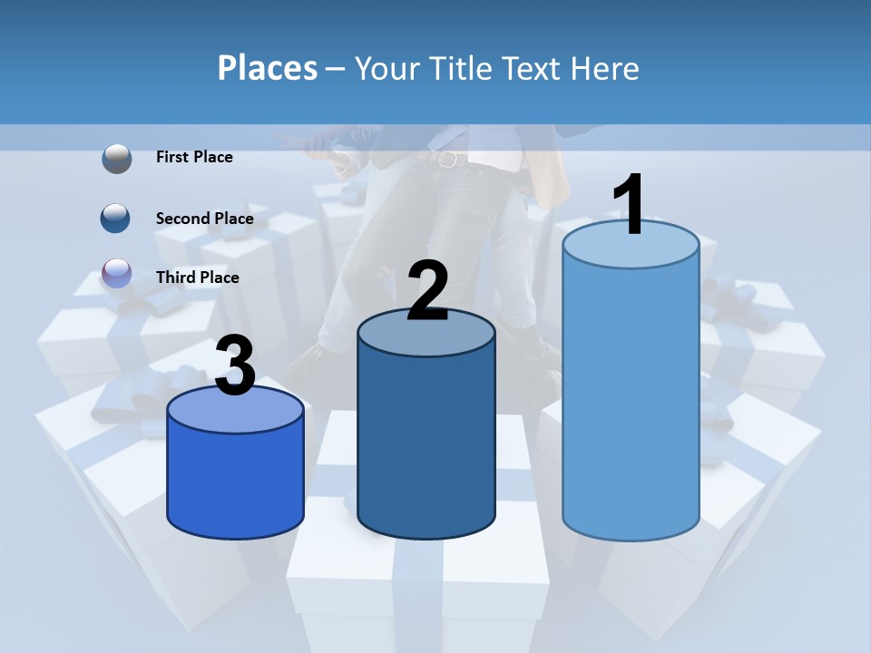 Gift Jeans Beautiful PowerPoint Template