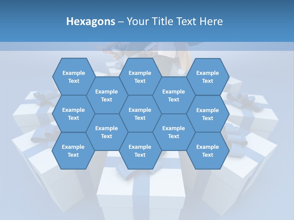 Gift Jeans Beautiful PowerPoint Template