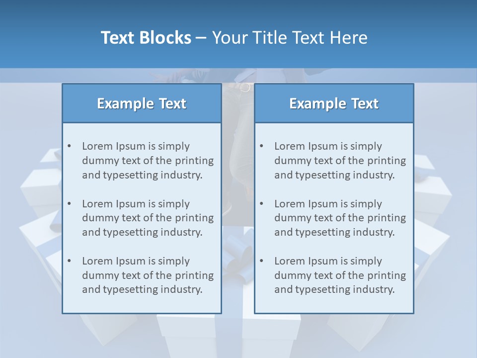 Gift Jeans Beautiful PowerPoint Template