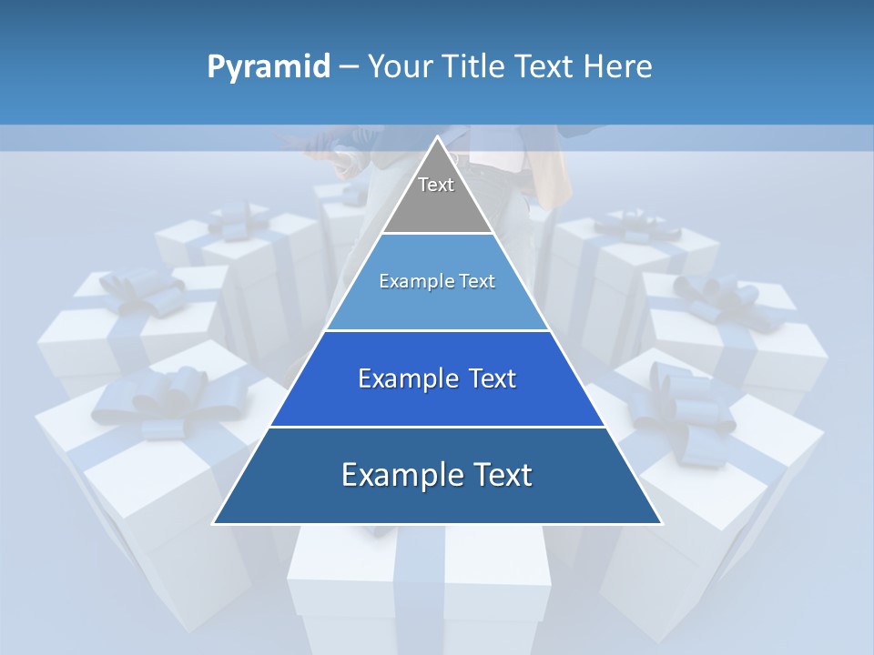 Gift Jeans Beautiful PowerPoint Template